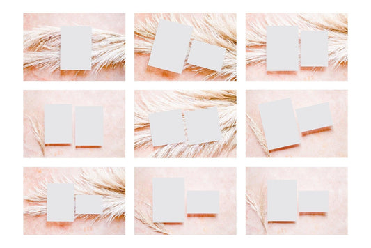 50% OFF Pampas Stationery Mockup Bundle - SAVVY PAPER CO