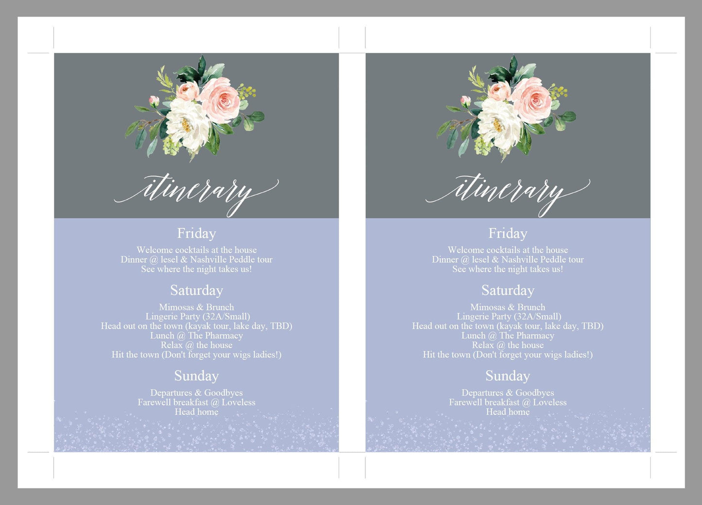 Bachelorette Party Invite, DIY Editable Instant Download Bachelorette Invites, Blush Floral Invitation Template- Eloise - SAVVY PAPER CO