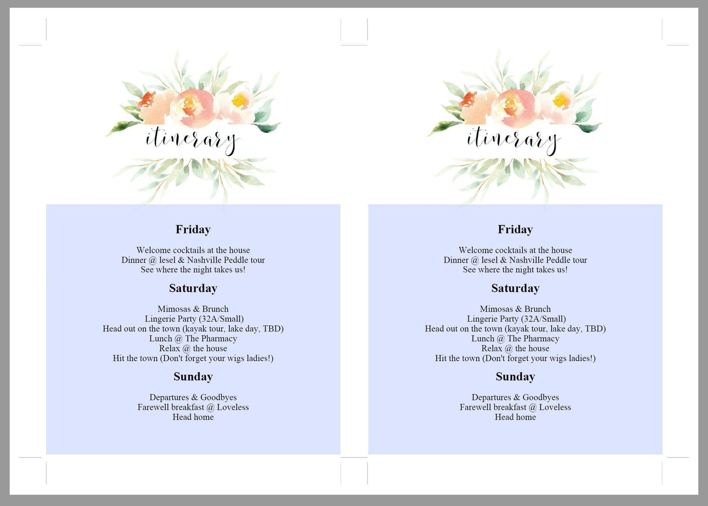 Bachelorette Party Invite, DIY Editable Instant Download Bachelorette Invites, Blush Floral Invitation Template - Sarah - SAVVY PAPER CO