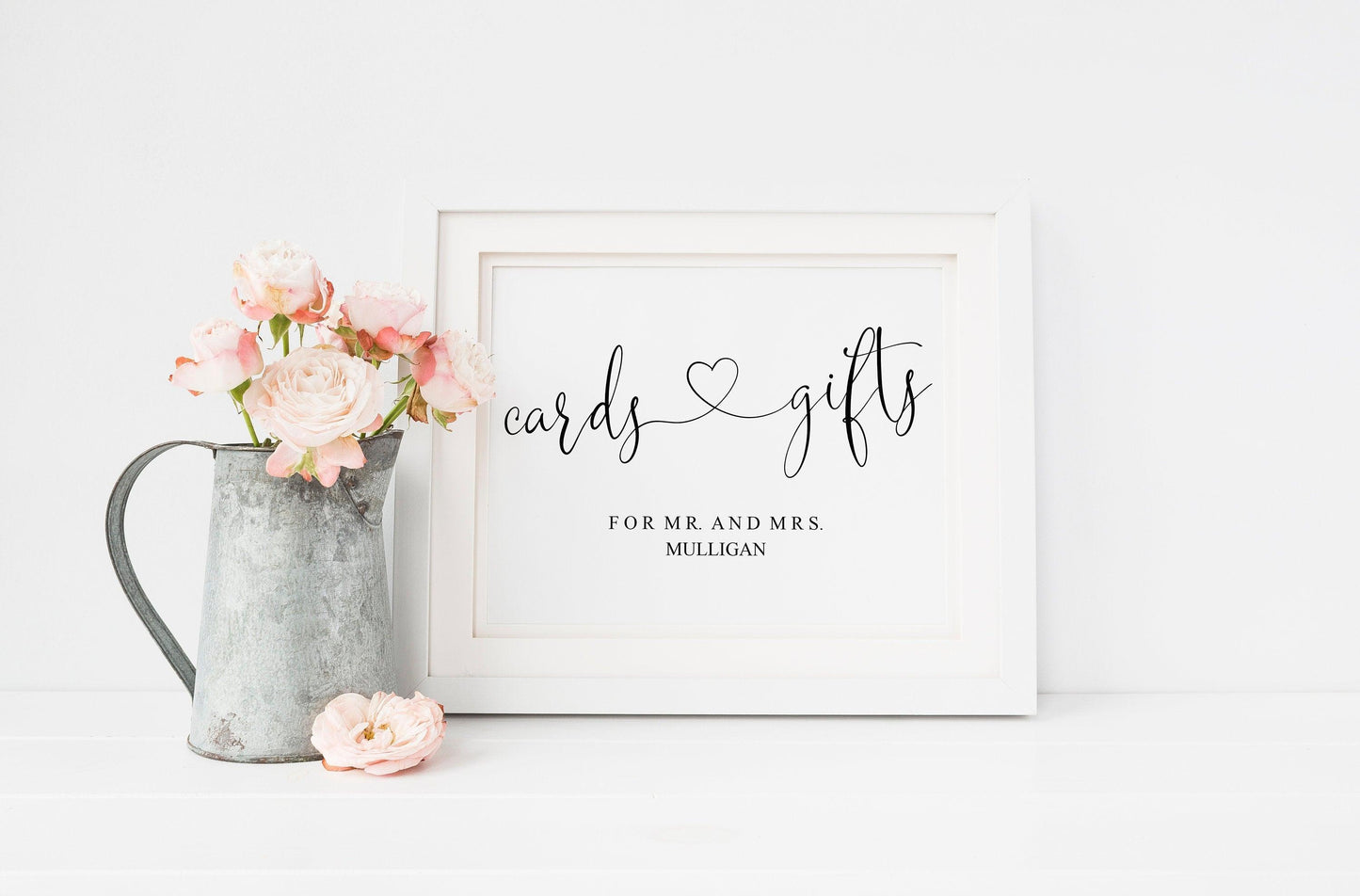 Cards and Gifts Sign Template,Wedding Sign,Reception Sign,Wedding Printable,Wedding Decor,Gift Table Sign, Rustic, Instant Download -Heather - SAVVY PAPER CO