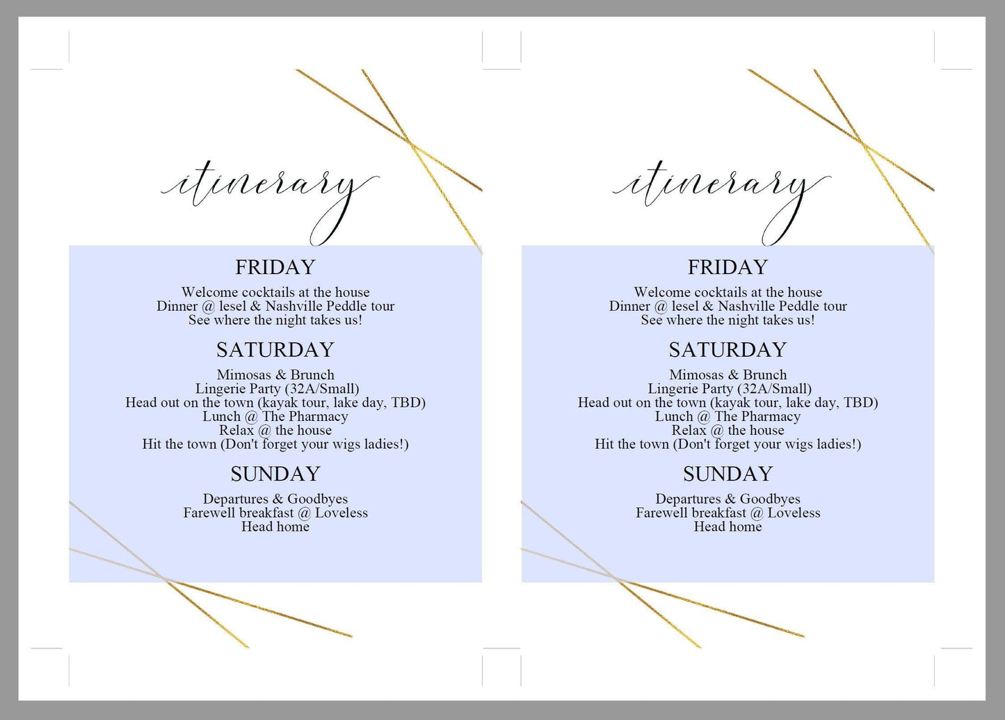 Greenery Bachelorette Party Invite, DIY Editable Instant Download Bachelorette Invites, Gold Geometric Invitation Template - TARA - SAVVY PAPER CO