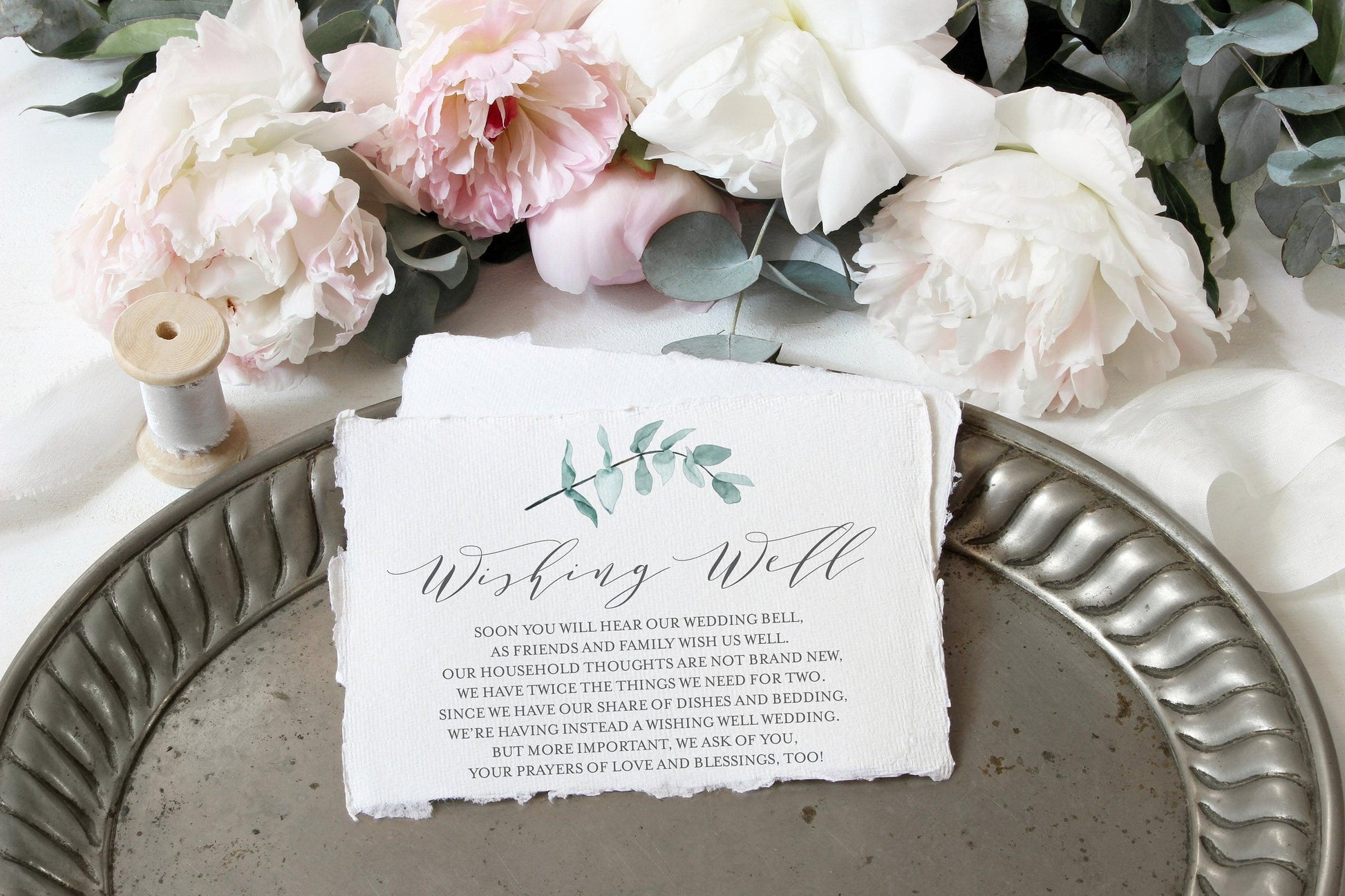 Honeymoon Wishing Well Card Template, Honeymoon Wish, Honeymoon Fund, Honeymoon Request, Wish Card, Wedding Insert - Abi - SAVVY PAPER CO