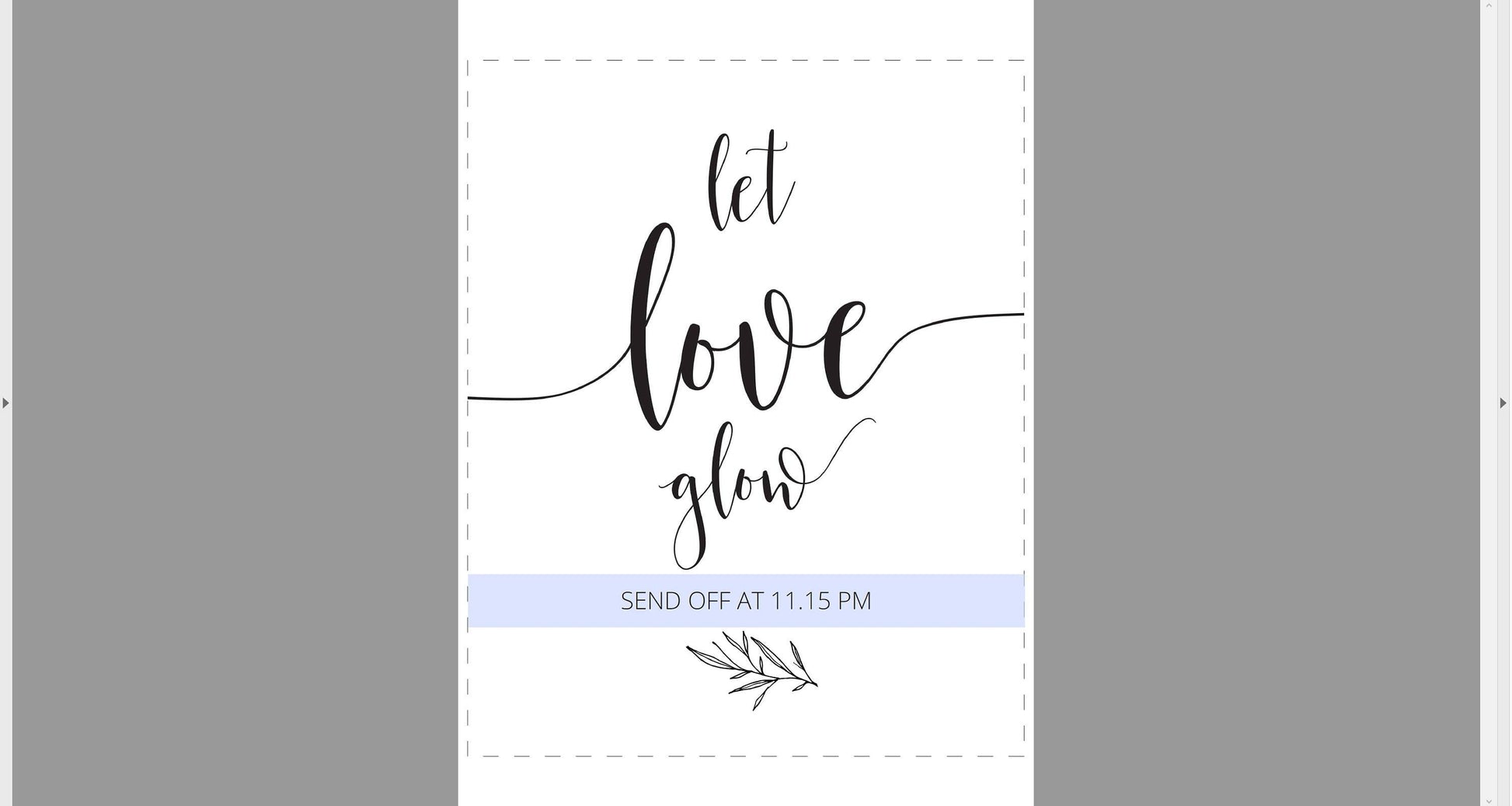 Let Love Glow Wedding sign, Rustic Wedding, Wedding Signs, Printable, Wedding Decor Sparkler Send off, Template, Instant Download - SAVVY PAPER CO