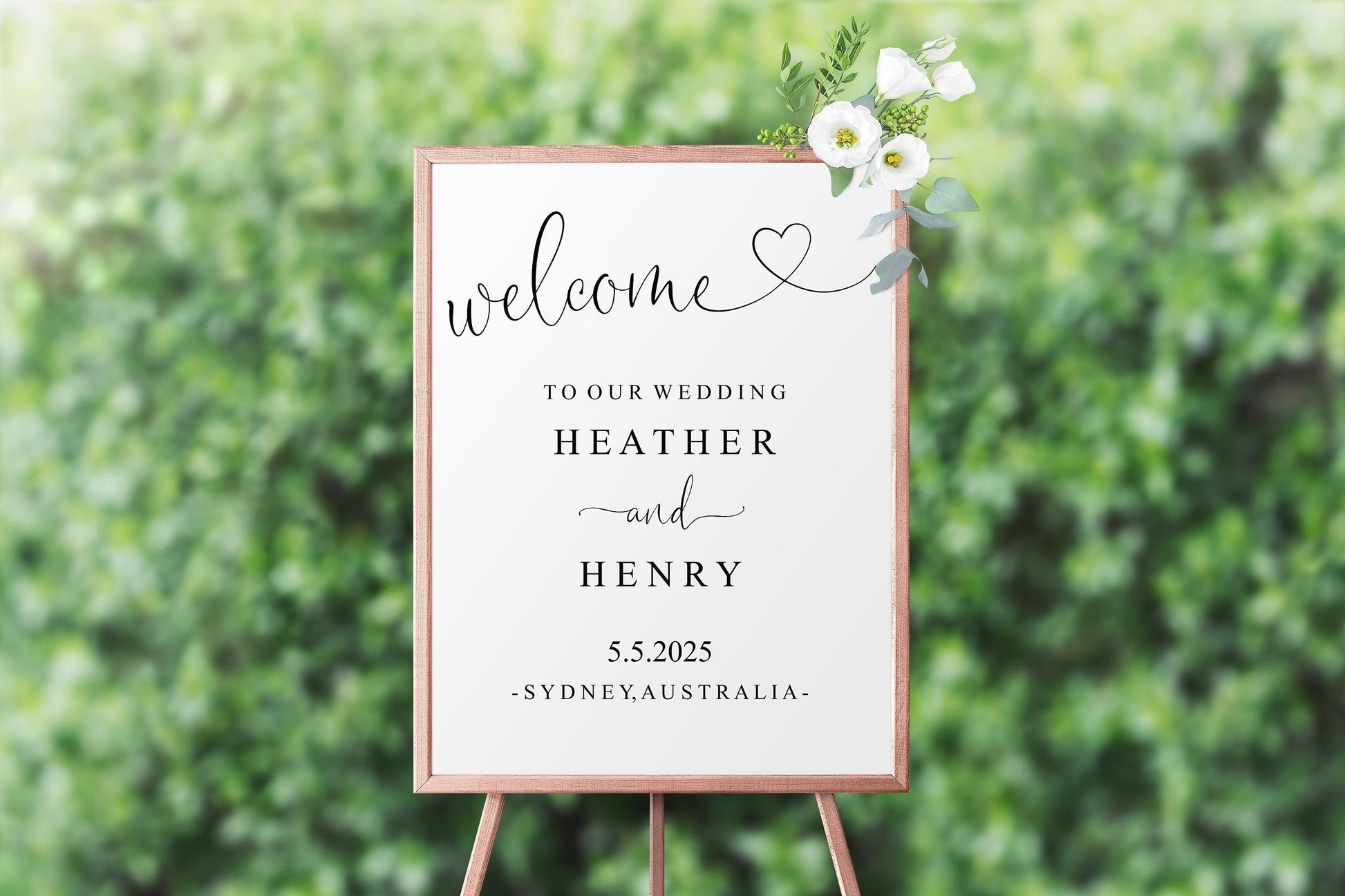 Minimalist Wedding Invitation Template Bundle, Minimal Wedding Invitation, Modern Wedding Invitation, DIY Wedding Invite Simple - Heather - SAVVY PAPER CO