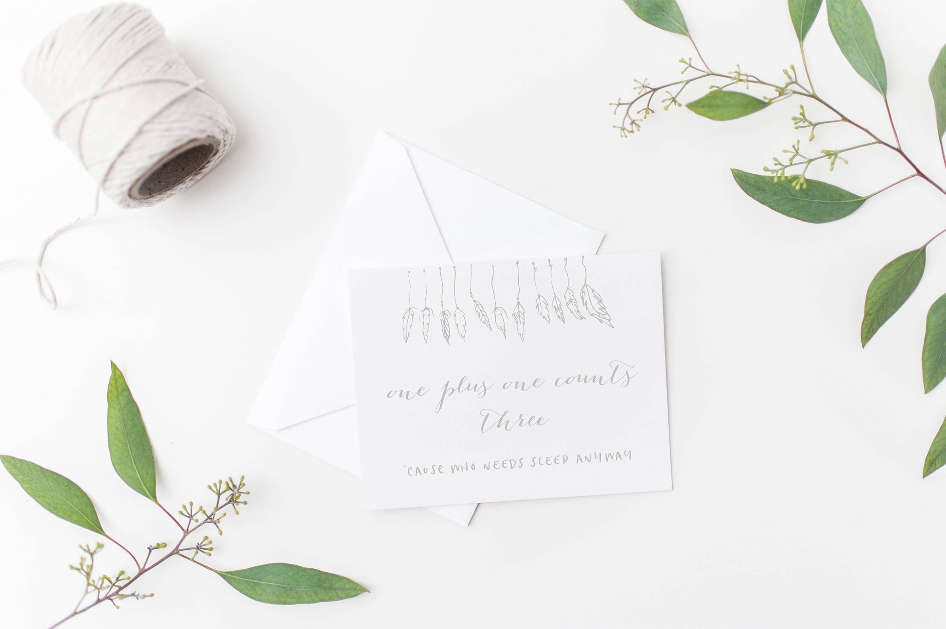 Pregnancy Announcement Card - Boho, Baby Card, Printable Pregnancy Reveal, Instant Download, New Baby, Printable Announce,Birth Announcement - SAVVY PAPER CO