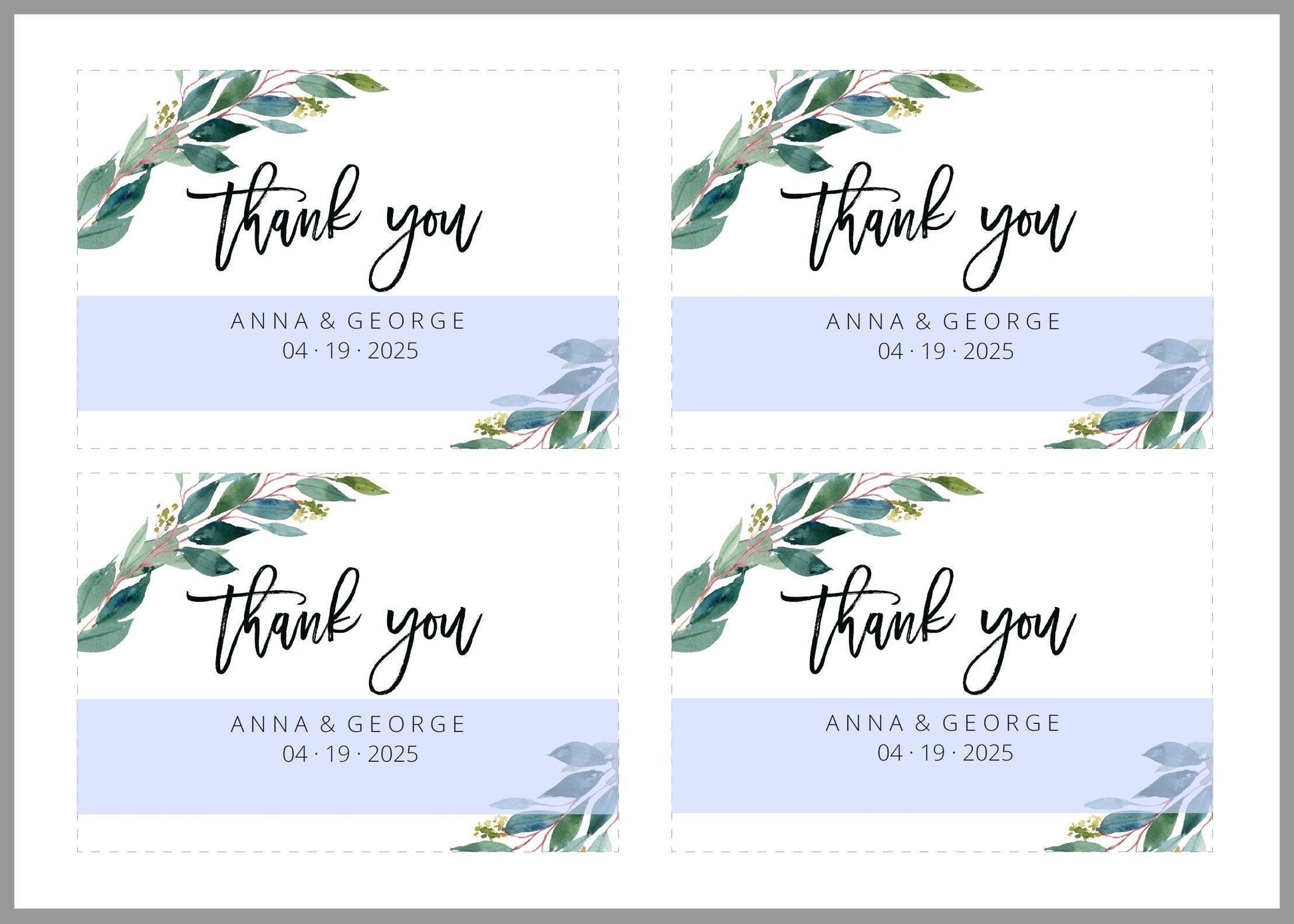 Printable Greenery Rustic Wedding Invitation Set Editable Template, DIY Instant Download Invites, Invitation Suite- Anna - SAVVY PAPER CO