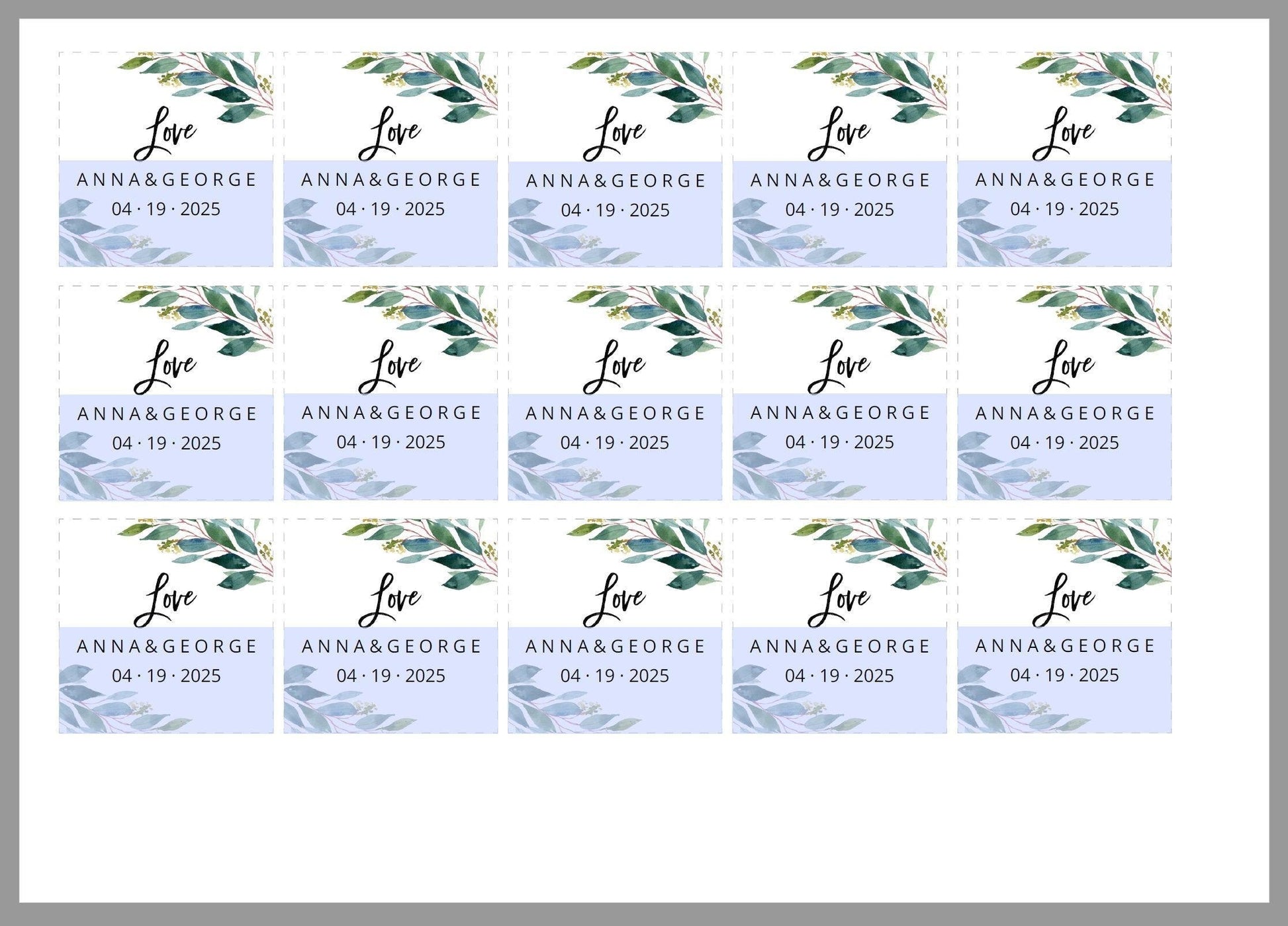 Printable Greenery Rustic Wedding Invitation Set Editable Template, DIY Instant Download Invites, Invitation Suite- Anna - SAVVY PAPER CO