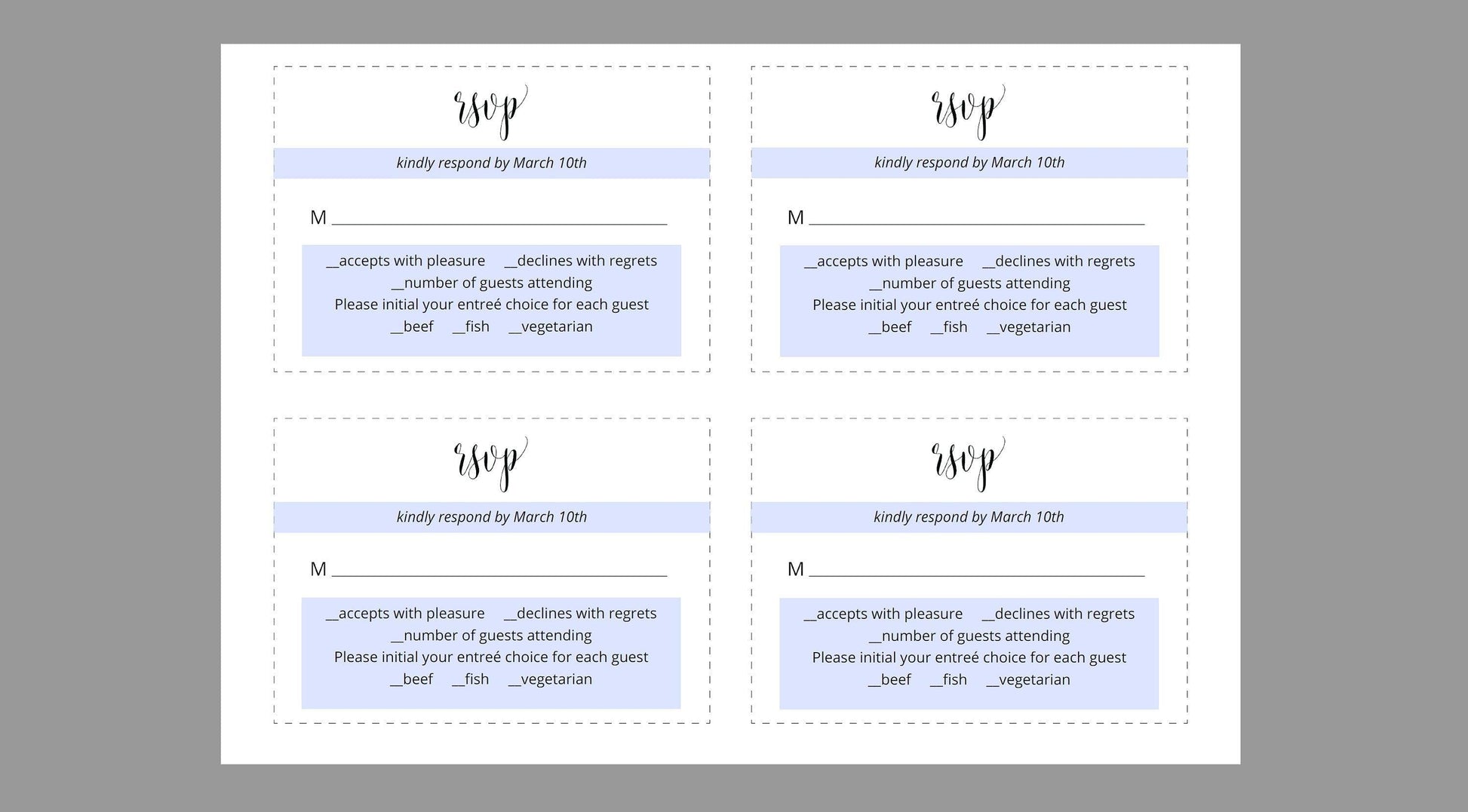 Printable Rustic Wedding Invitation Set Editable Template, DIY Instant Download Invites, Invitation Suite - Hannah - SAVVY PAPER CO