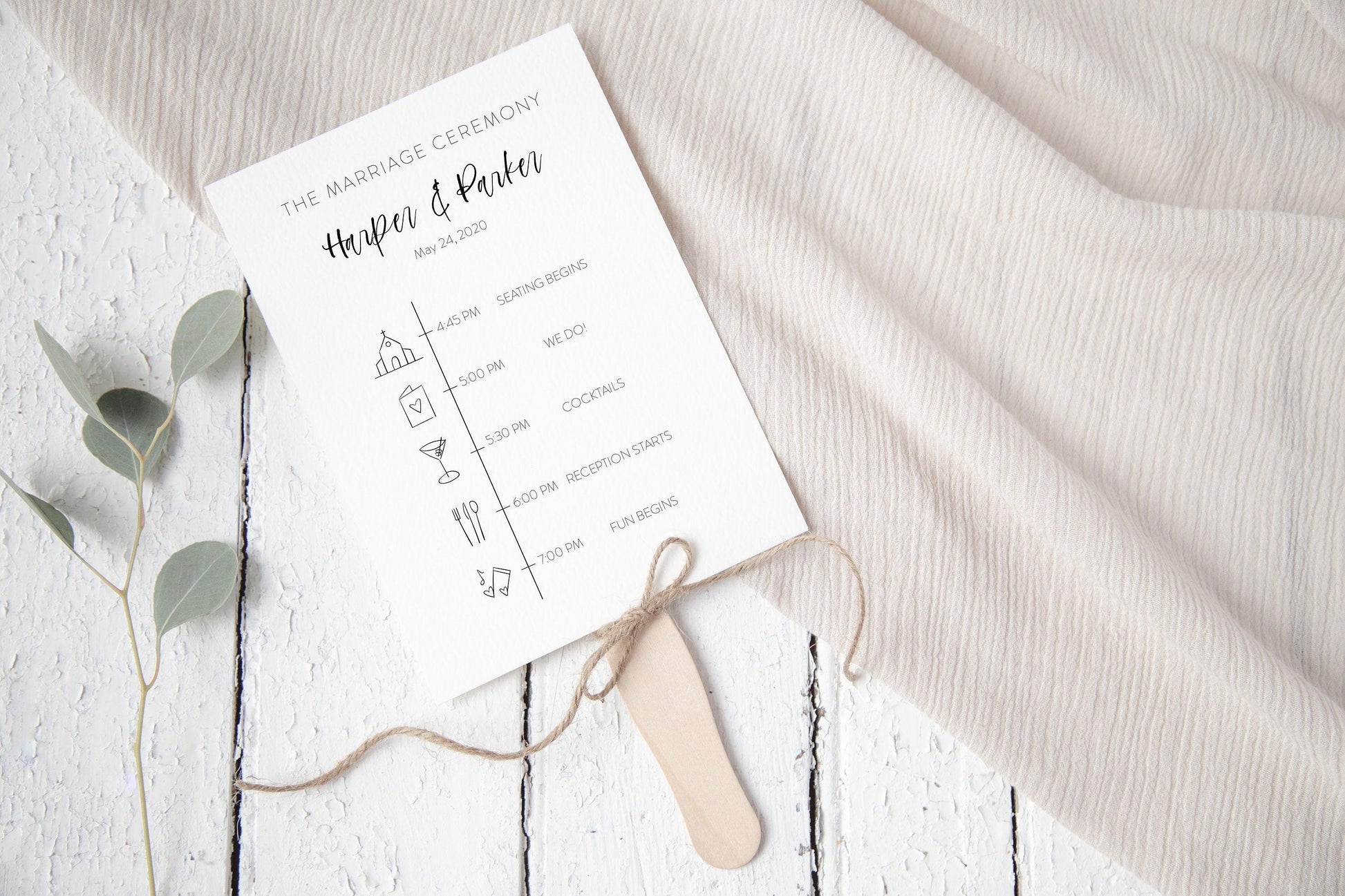Printable Wedding Itinerary Template Card Timeline WelcomeWedding Program 100% editable Templett - Eileen - SAVVY PAPER CO