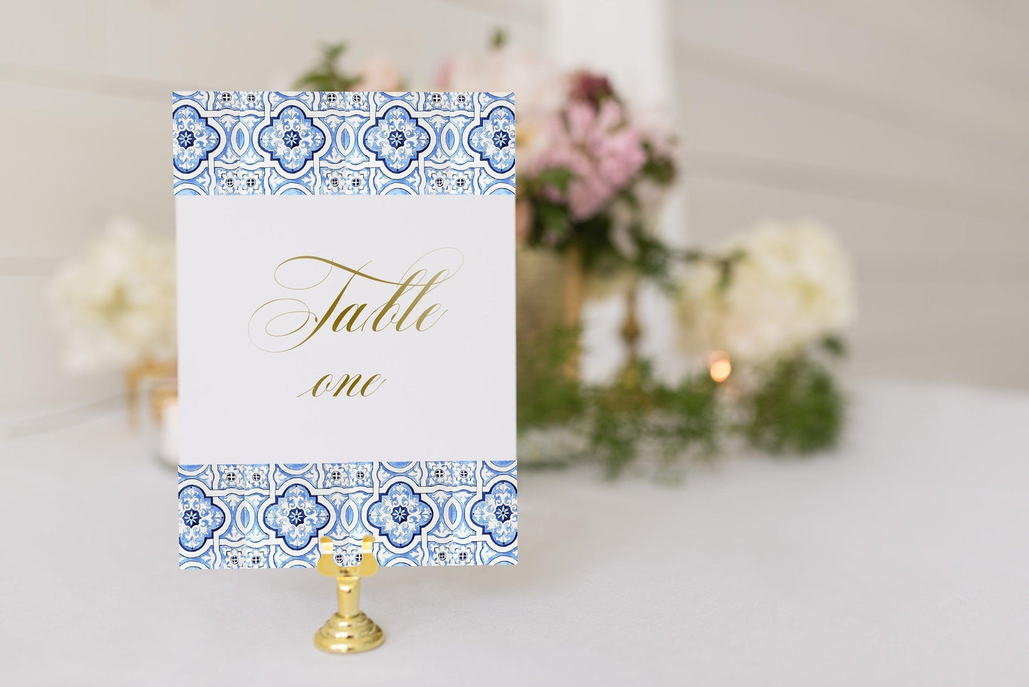 Table Number Template, Table Numbers, Printable Table Numbers, Table Numbers Wedding, Calligraphy, 4x6, 5x7, Instant Download - JUDY - SAVVY PAPER CO