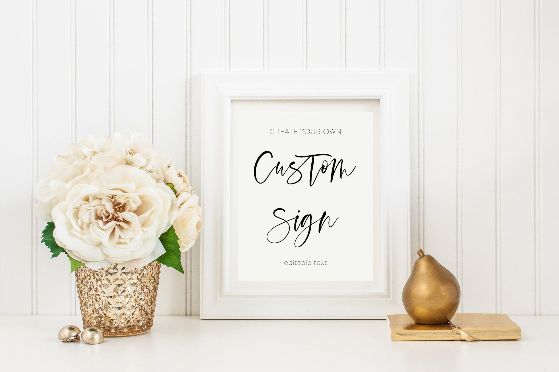 Unlimited Printable Custom Sign Modern Editable Template Instant Download 8x10 Minimalist - Eileen - SAVVY PAPER CO