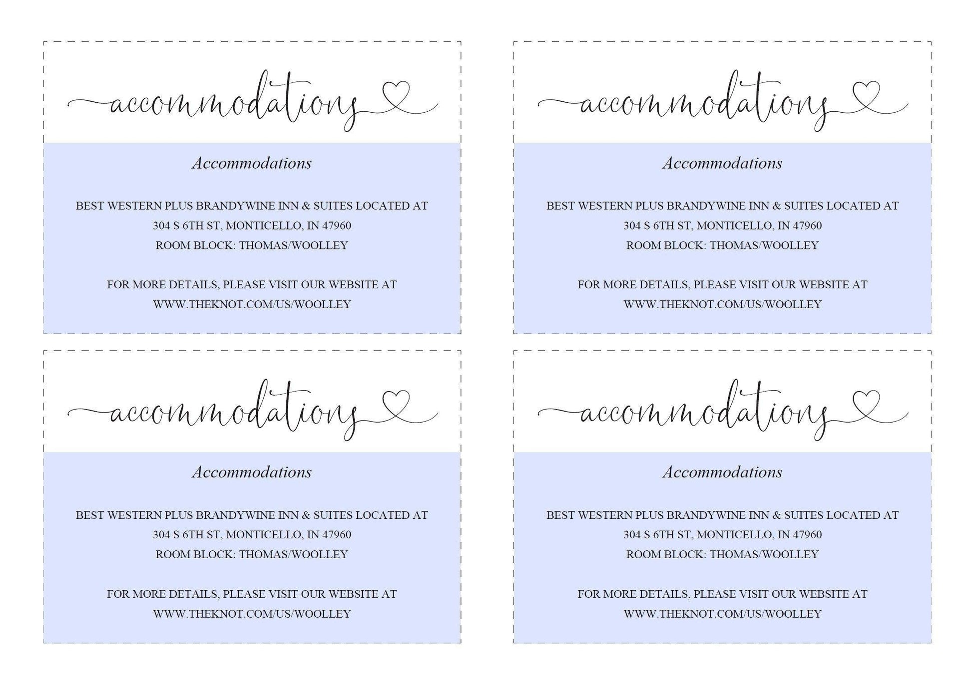 Wedding Details Card Template, Instant Download,Information Card,Wedding Info Card,Accommodations Card,Directions Card, Enclosure - Heather - SAVVY PAPER CO