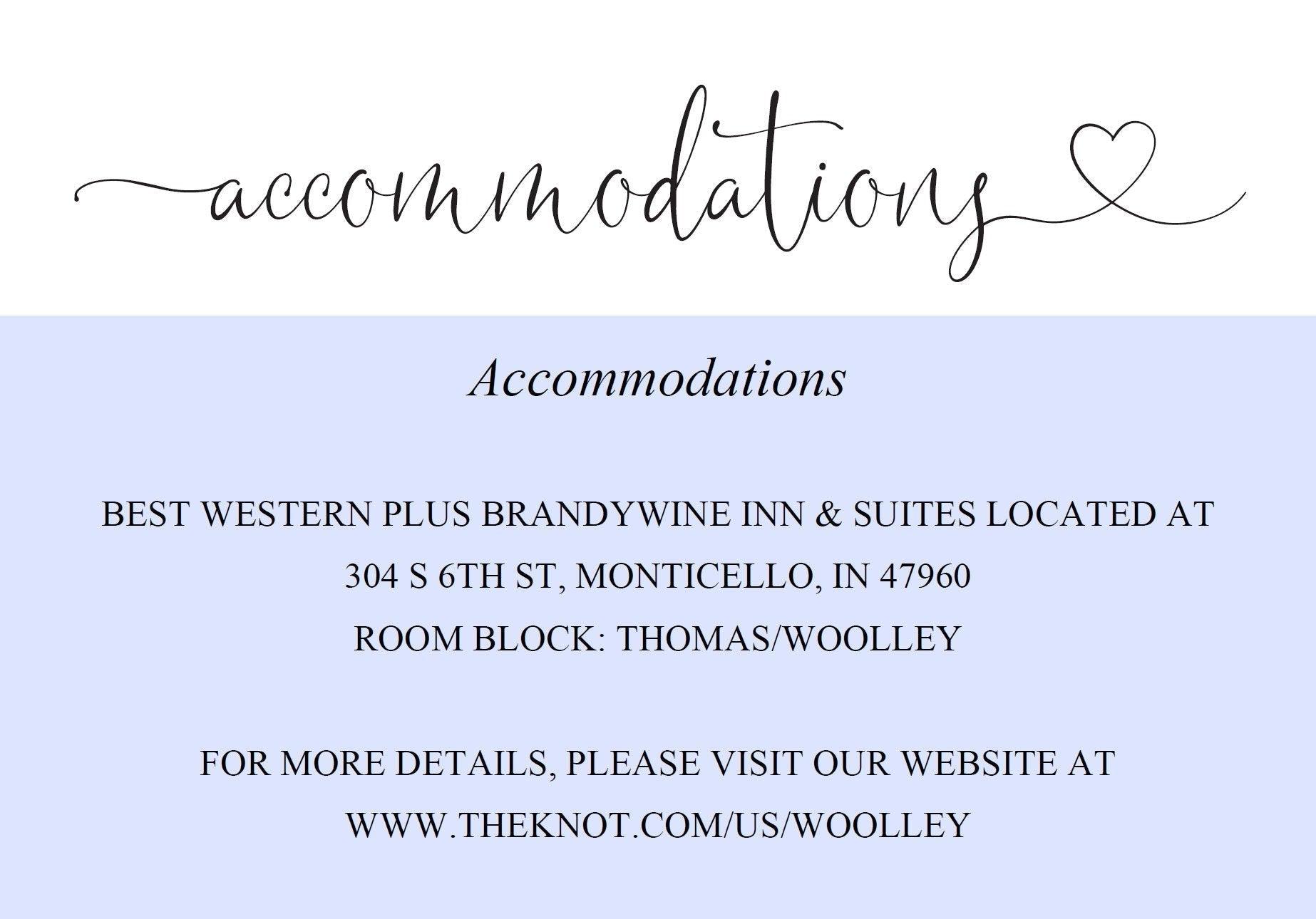 Wedding Details Card Template, Instant Download,Information Card,Wedding Info Card,Accommodations Card,Directions Card, Enclosure - Heather - SAVVY PAPER CO