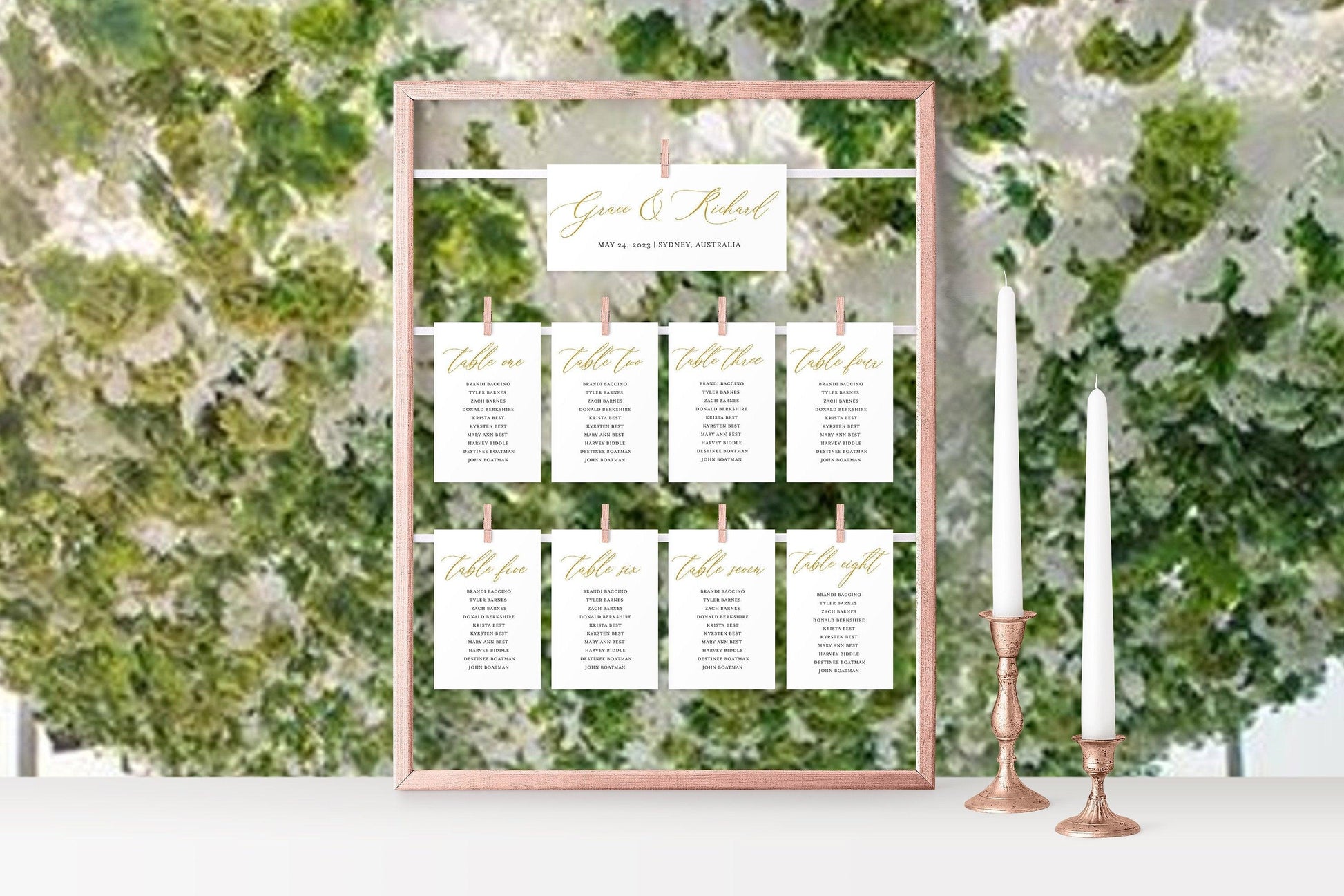 Wedding Seating Chart Template Printable Floral Seating Sign Seating Cards Editable Text INSTANT DOWNLOAD - Grace - SAVVY PAPER CO