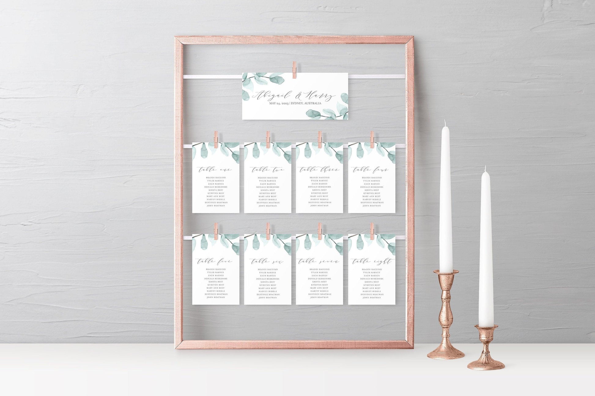 Wedding Seating Chart Template Printable Floral Seating Sign Seating Cards Editable Text INSTANT DOWNLOAD Greenery - Abi - SAVVY PAPER CO