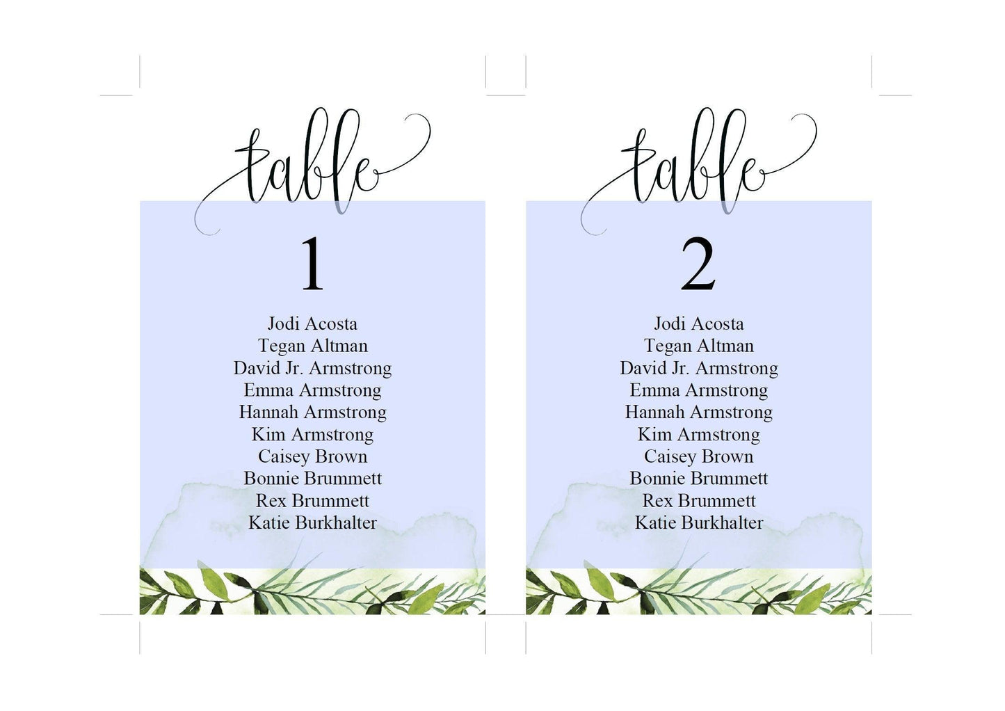 Wedding Seating Chart Template, Printable Greenery Seating Sign, Seating Cards, Editable Text INSTANT DOWNLOAD - Melissa - SAVVY PAPER CO