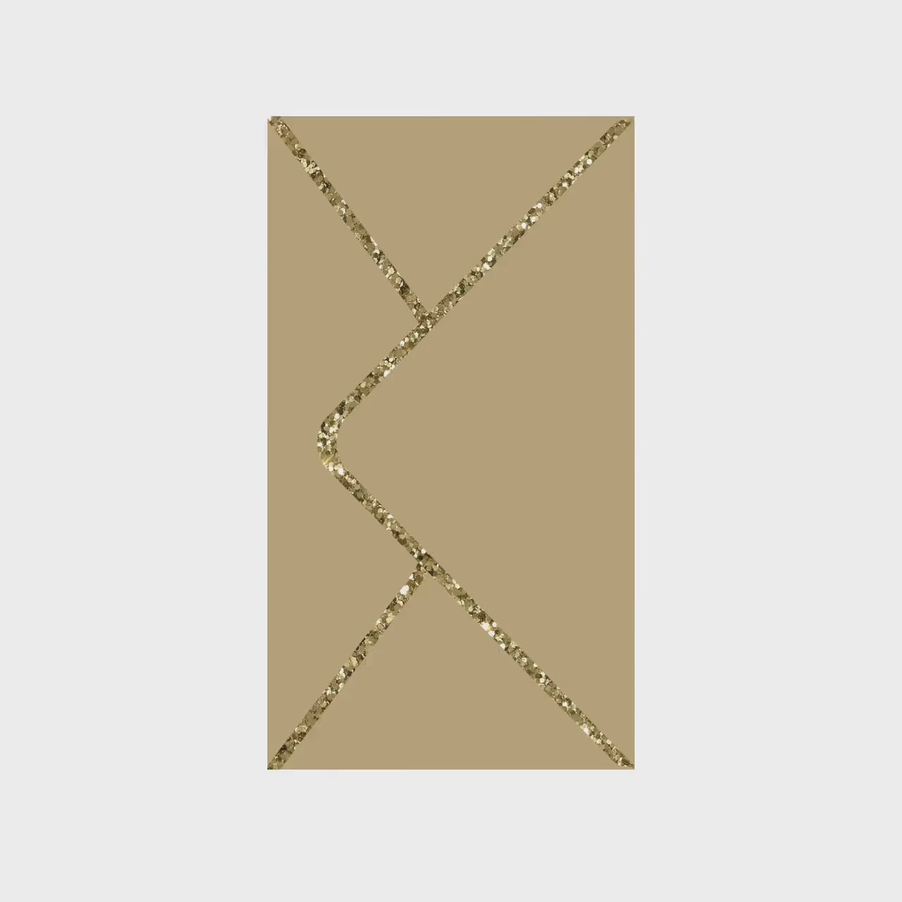 Digital Wedding Invitation with glitter dust and white flowers, electronic wedding invite with opening gold envelope