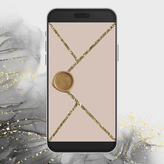 Wedding Video Invite, Electronic Animated Wedding Invitation, Custom Wedding Invite, Wedding Animated Card