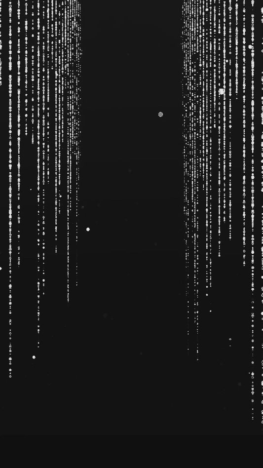 Animated Glitter Wedding Invitation, Video Wedding Invite, Silver Wedding Glitter Curtain