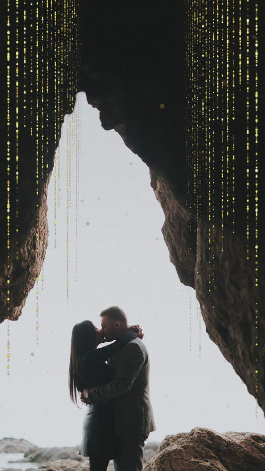 Gold Glitter Wedding Save the Date Video Evite, Electronic Save the Dates Invite, Wedding Video Invitation, Animated Invitation