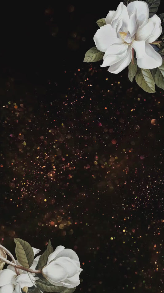 Edit in Canva Wedding Invitation Video, Magnolia Animated Invitation, Digital Invitation, Wedding Video Invite