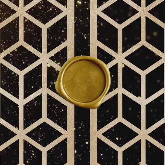 Gold Geometric Birthday Invitation, Any Age Editable Invite Template, Electronic Birthday Invite, Dripping Digital Evite Instant Download