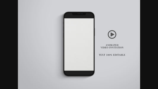 Video Invitation Birthday, Bday Video Evite, Electronic Invite, Birthday Video Invitation, Animated Invitation