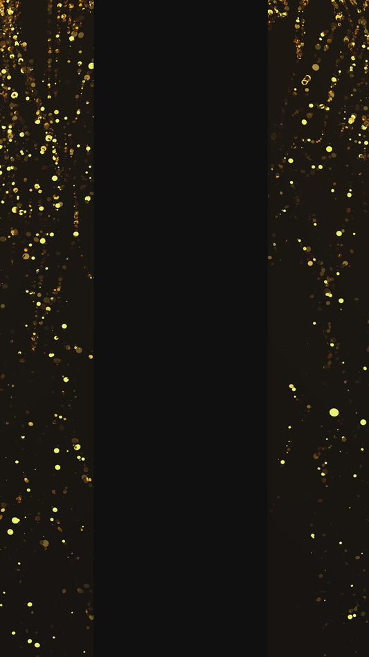 Animated Glitter Wedding Invitation, Video Wedding Invite, Gold Wedding Glitter Curtain