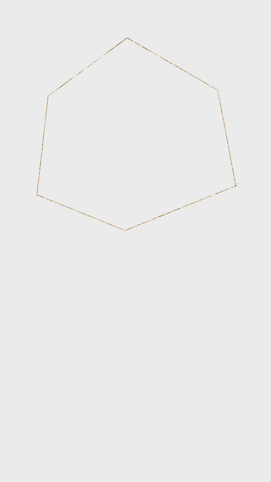 Animated Wedding Invitation Greenery and Gold